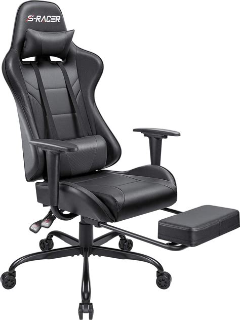 gaming chair with footrest|14 Best Gaming Chairs With a Footrest (2025) .